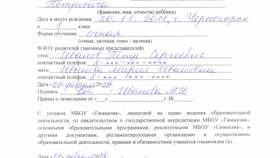 Как подать заявление в 1 класс