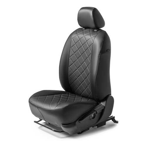 Авточехлы Rival Ромб (спинка 40УАЗ Patriot 2007-2014, эко-кожа, черные, SC.5301.2 в Несте Ойл