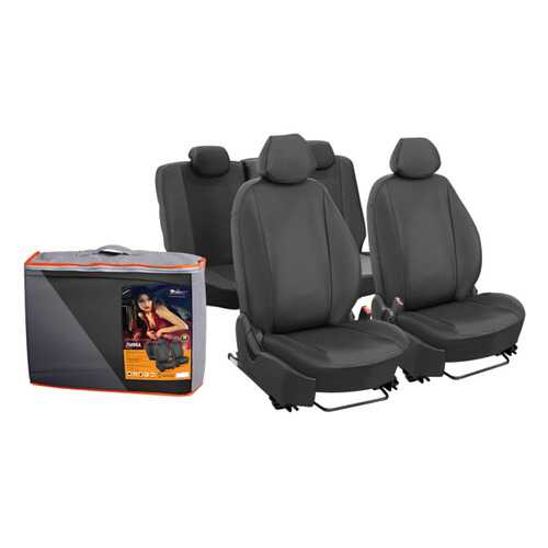 Чехлы для Ford Focus II (04-) Лима 13 1/3 экокожа перф. черн. AIRLINE ACCS-L-22 в Несте Ойл