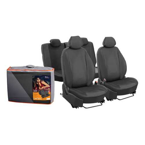 Чехлы для Mitsubishi Outlander Лима 13 1/3 экокожа перф. черн. AIRLINE ACCS-L-62 в Несте Ойл
