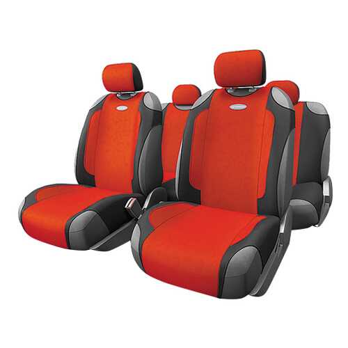 Комплект чехлов-маек Autoprofi Generation GEN-805T BK/RD в Несте Ойл