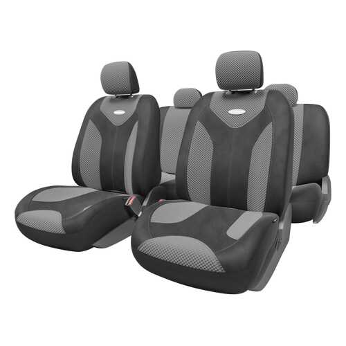 Комплект чехлов на сиденья Autoprofi Matrix MTX-1105 BK/D.GY (M) в Несте Ойл