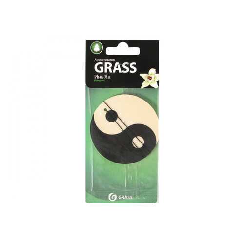 Ароматизатор картонный GraSS Инь Янь ваниль в Несте Ойл