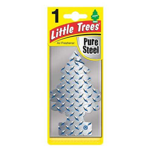 Ароматизатор подвесной LITTLE TREES Стальная сила, елочка U1P-17152-RUSS в Несте Ойл