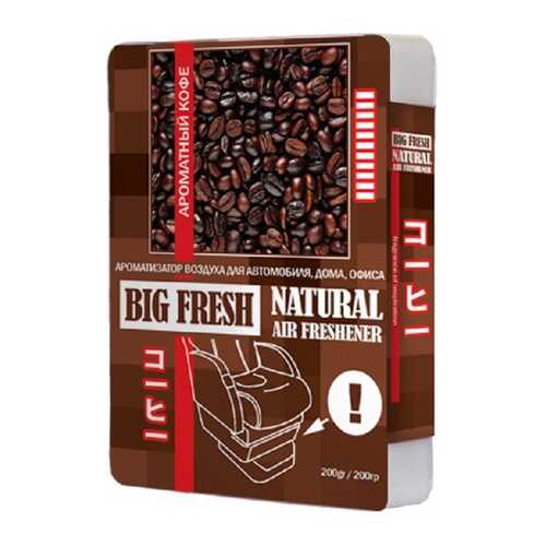 Ароматизатор воздуха BIG FRESH ароматный кофе (200гр) BF-78 в Несте Ойл