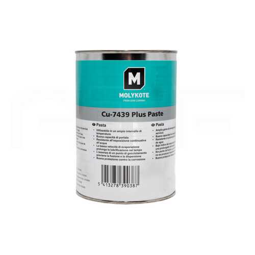 Паста Molykote Cu-7439 Plus (1 кг) в Несте Ойл