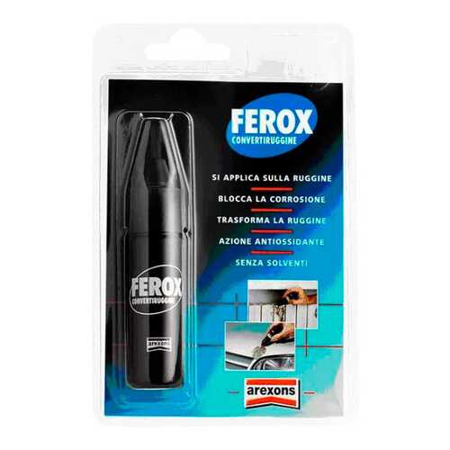 Преобразователь ржавчины в грунт AREXONS Ferox. с кисточкой . 15 мл. в Несте Ойл