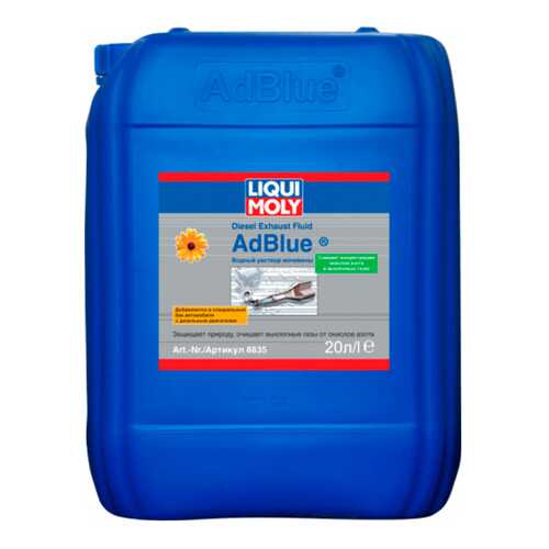 Раствор мочевины водный AdBlue 20 л LIQUI MOLY 8835 в Несте Ойл