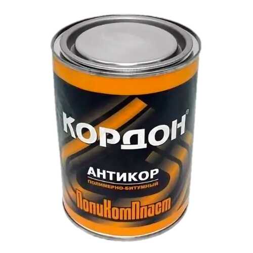 Антикор полимерно-битумный Кордон 2.3кг. ПолиКомПласт PA008B2300 в Несте Ойл