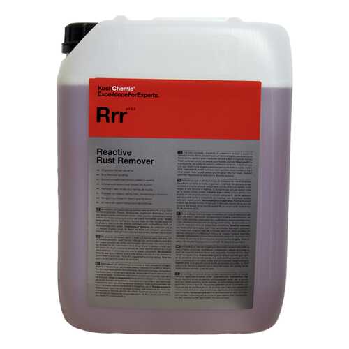 Бескислотный очиститель налёта Koch Chemie REACTIVE RUST REMOVER 11 кг 359011 в Несте Ойл