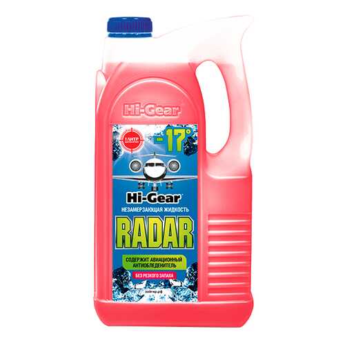 Жидкость стеклоомывателя Hi-Gear -17°C 4л HG5689 в Несте Ойл