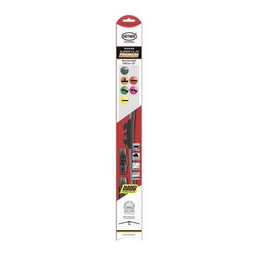 Щетка стеклоочистителя 50 см heyner super flat premium 280000 в Несте Ойл