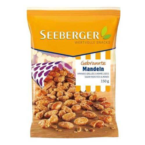 Миндаль обжареный в карамели Seeberger 150 г в Несте Ойл