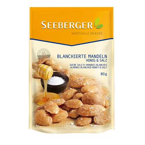 Миндаль жареный с солью и медом Seeberger 80 г в Несте Ойл