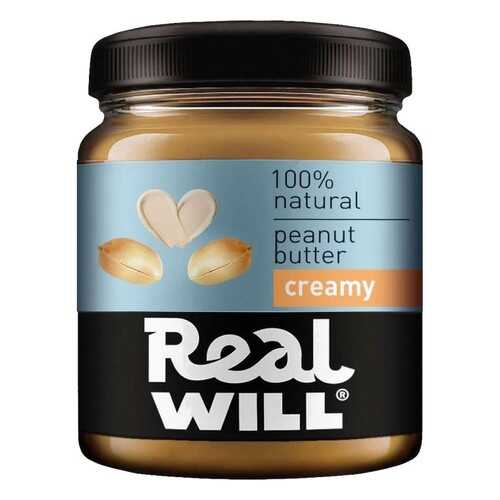 Паста арахисовая Real Will кремовая 330 г в Несте Ойл