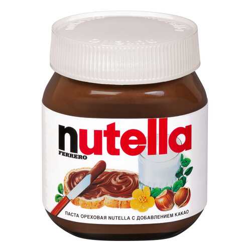 Паста шоколадная Nutella с добавлением какао 350 г в Несте Ойл