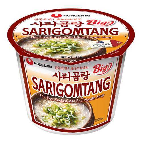 Лапша быстрого приготовления Саригомтанг Nongshim, чашка 114 г в Несте Ойл