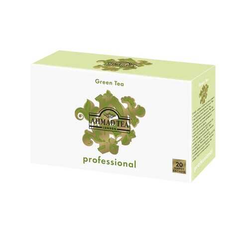 Чай Ahmad Tea Professional, Зелёный чай, листовой, в пакетах для чайников, 20х5г в Несте Ойл