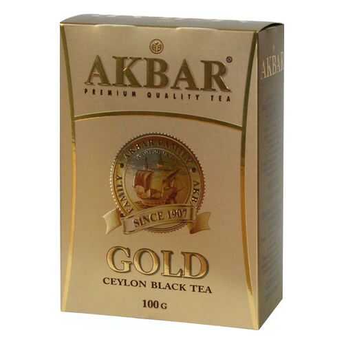 Чай черный Akbar gold 100 г в Несте Ойл