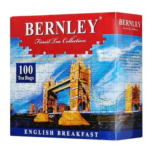 Чай черный Bernley english breakfast 100 пакетиков в Несте Ойл