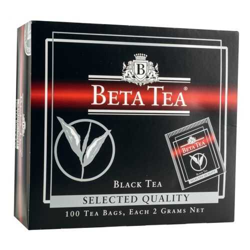 Чай черный Beta Tea selected quality 100 пакетиков в Несте Ойл