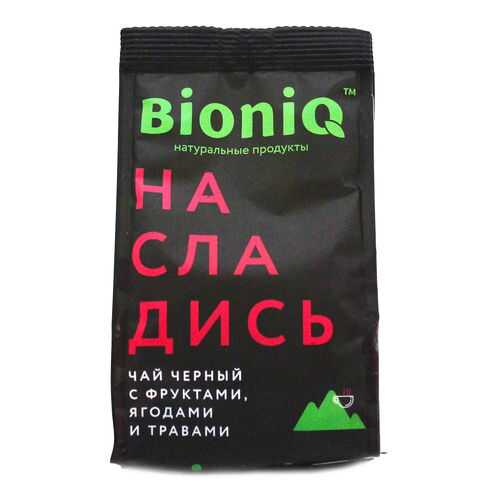 Чай черный BIONIQ, Насладись, с фруктами, ягодами и травами, 50 г в Несте Ойл
