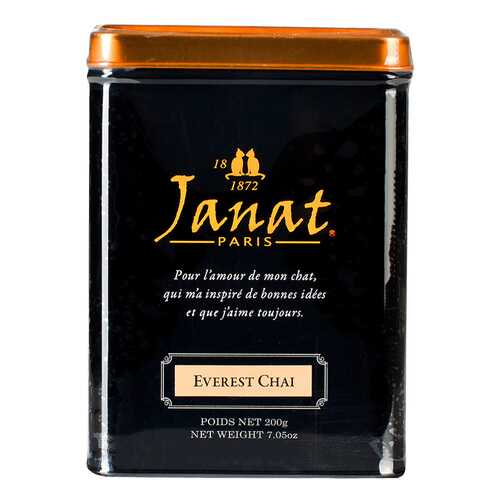 Чай черный Janat Paris с Эвереста 200 г в Несте Ойл