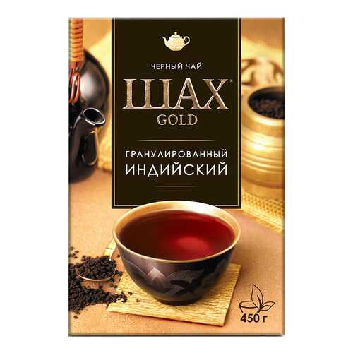 Чай черный листовой гранулированный Шах Gold Индийский 450 г в Несте Ойл