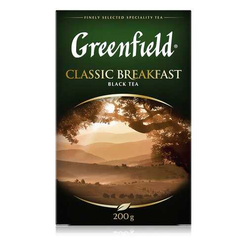 Чай черный листовой Greenfield Classic Breakfast 200 г в Несте Ойл