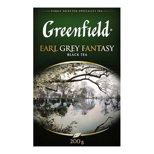 Чай черный листовой Greenfield Earl Grey Fantasy 200 г в Несте Ойл