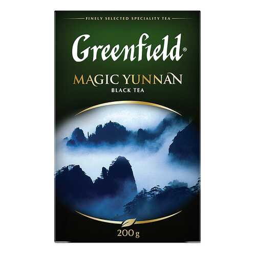 Чай черный листовой Greenfield Magic Yunnan 200 г в Несте Ойл