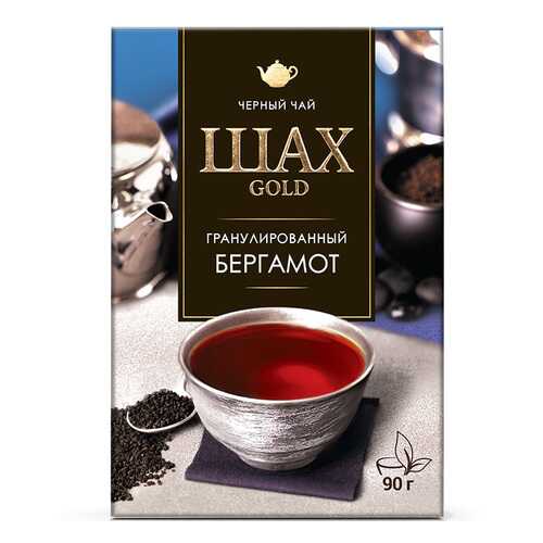 Чай черный листовой Шах Gold Бергамот 90 г в Несте Ойл