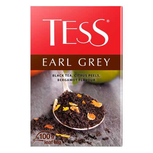 Чай черный листовой Tess Earl Gray 100 г в Несте Ойл