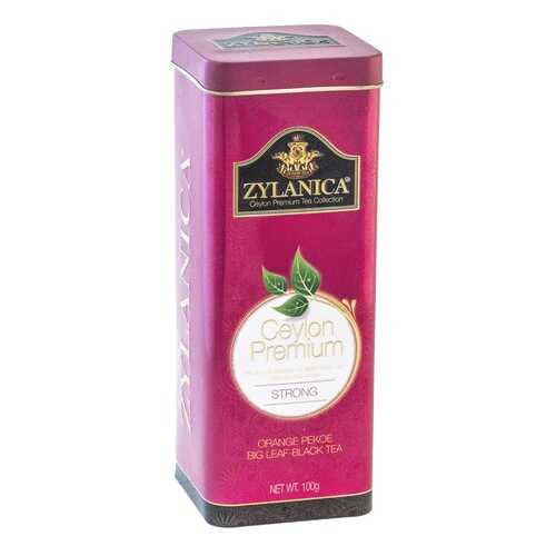 Чай черный листовой Zylanica batik design strong 100 г в Несте Ойл