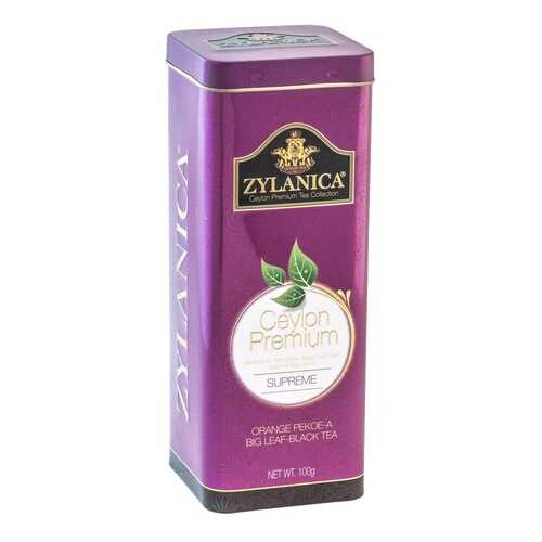 Чай черный листовой Zylanica batik design supreme 100 г в Несте Ойл