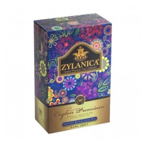 Чай черный листовой Zylanica ceylon premium collection бергамот FBOP 100 г в Несте Ойл
