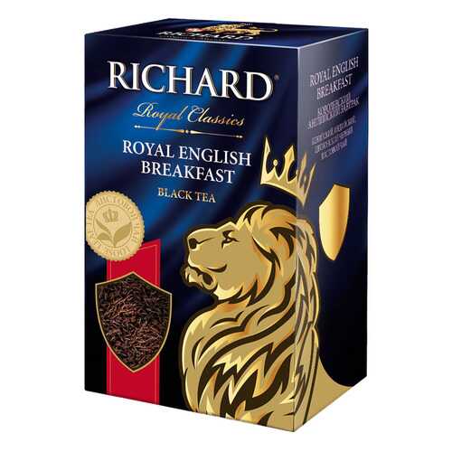 Чай черный Richard royal english breakfast листовой 90 г в Несте Ойл