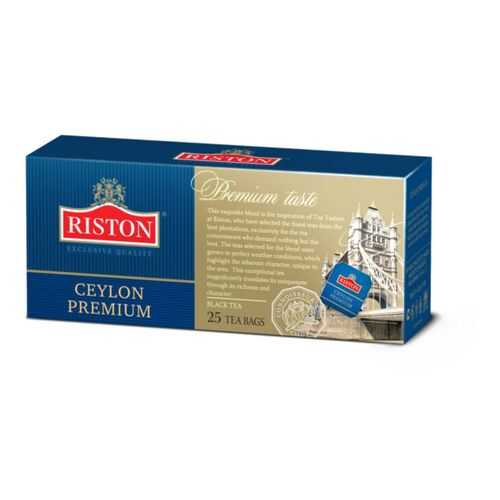 Чай черный Riston сeylon зremium 25 пакетиков в Несте Ойл