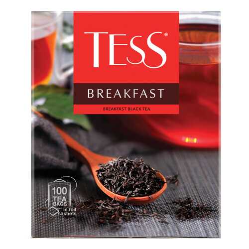Чай черный Tess Breakfast 100 пакетиков в Несте Ойл
