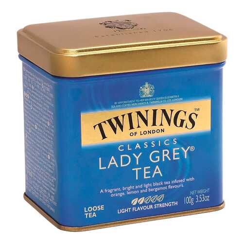 Чай черный Twinings чай леди грей с ароматом цитрусовых байховый среднелистовой 100 г в Несте Ойл