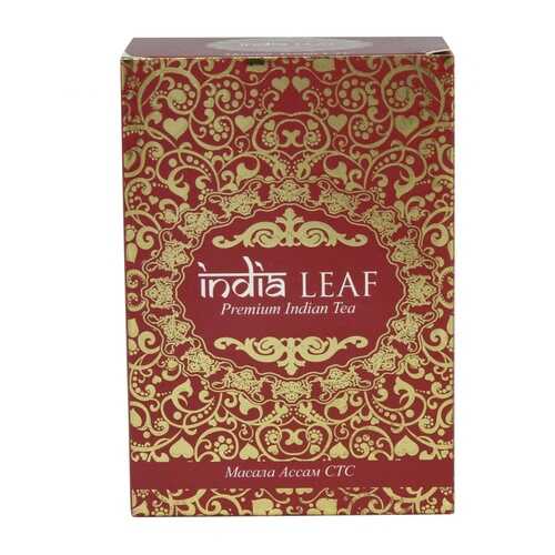Чай India leaf Масала Ассам стс, черный гранулированный с добавками, 100 гр в Несте Ойл