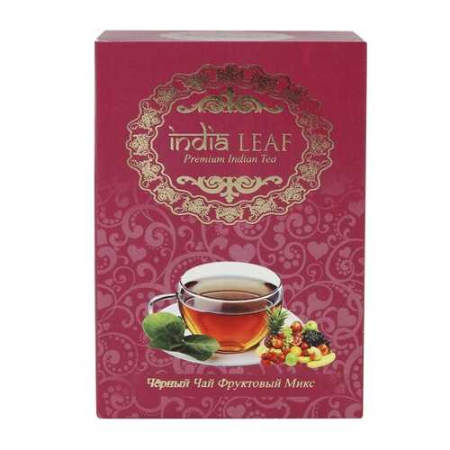 Чай India leaf С манго, черный среднелистовой с добавками, 100 гр в Несте Ойл