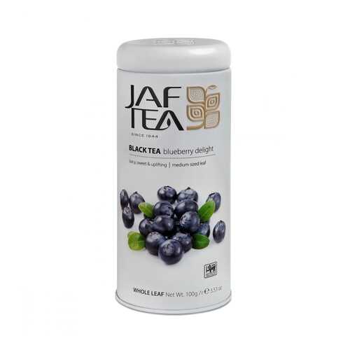Чай Jaf Tea Blueberry Delight черный с голубикой 100 г в Несте Ойл