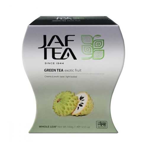 Чай Jaf Tea Green Tea Exotic Fruit зеленый с саусепом 100 г в Несте Ойл