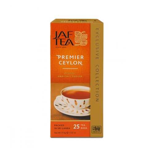 Чай Jaf Tea Premier Ceylon черный 25 пакетиков в Несте Ойл