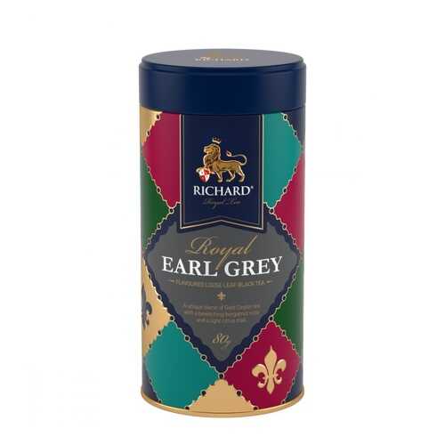Чай Richard Royal Earl Grey черный листовой 80 г в Несте Ойл