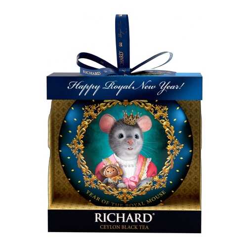 Чай Richard Year of the royal mouse черный листовой 20 г в Несте Ойл