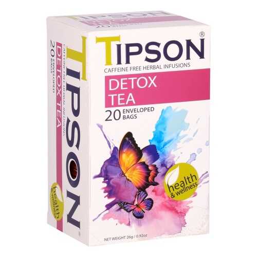 Чай Tipson Detox tea, травяной, 20 пакетиков в Несте Ойл