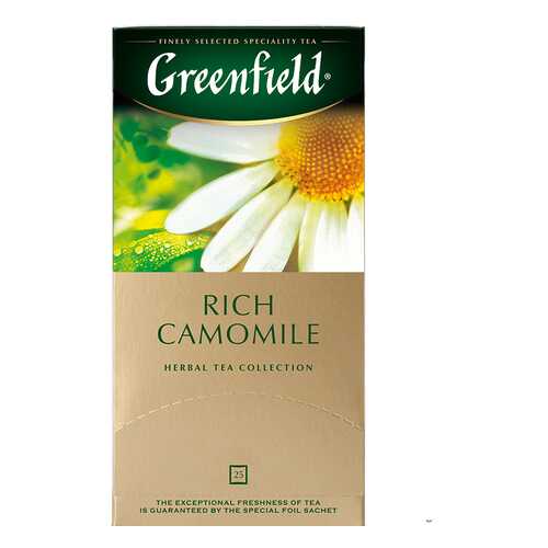 Чай травяной Greenfield Rich Camomile 25 пакетиков в Несте Ойл