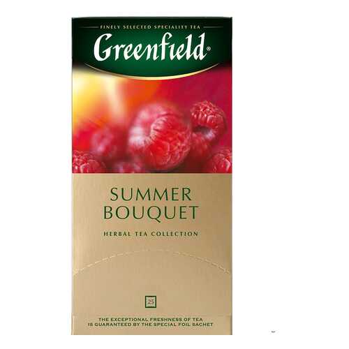 Чай травяной Greenfield Summer Bouquet 25 пакетиков в Несте Ойл